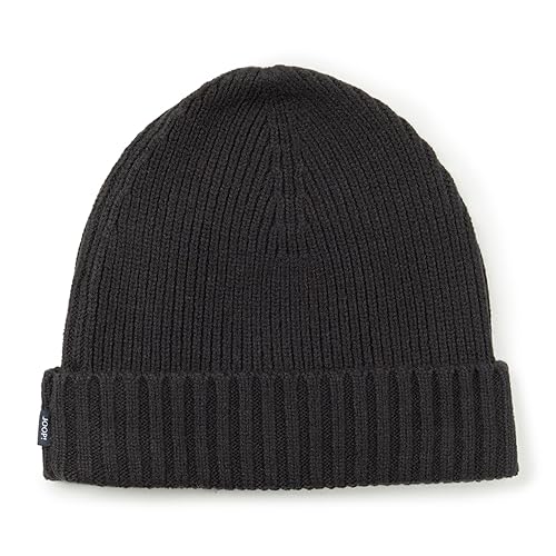 Joop! Mütze - Schwarz, Wolle, Unisex, Winter, Casual, Large, Männer, junge Männer, Trendbewusste von Joop!
