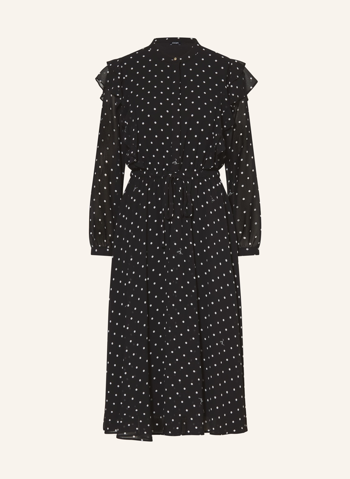 Joop! Kleid Mit Volants schwarz von Joop!