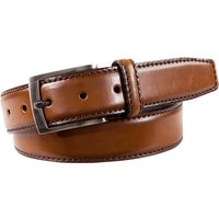 Joop! Ledergürtel mit gesteppter Seitennaht in 105 von Joop!