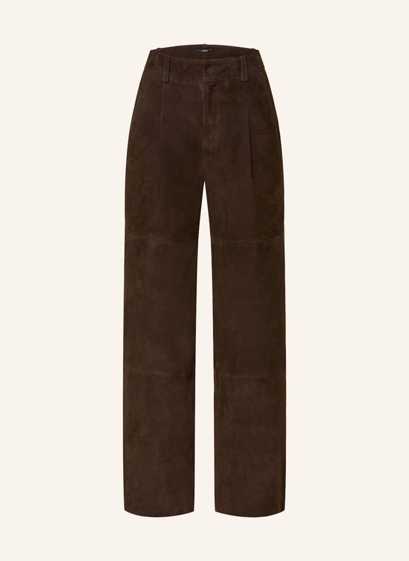 Joop! Lederhose Lorena braun von Joop!