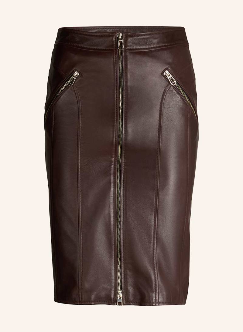 Joop! Lederrock rot von Joop!