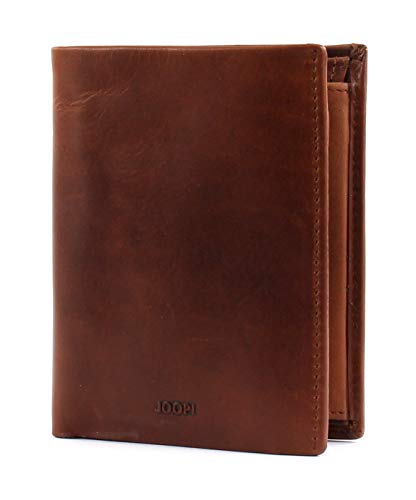 Joop! Loreto Ladon Herren Geldbörse Leder RFID 9,5 cm,Dark Brown,L 9,5 x B 2 x H 12 cm von Joop!