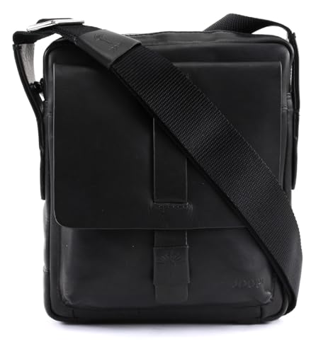 Joop Loreto Remus ShoulderBag XSVZ Herren Leder Tasche,Schwarz,20X23X6 von Joop!