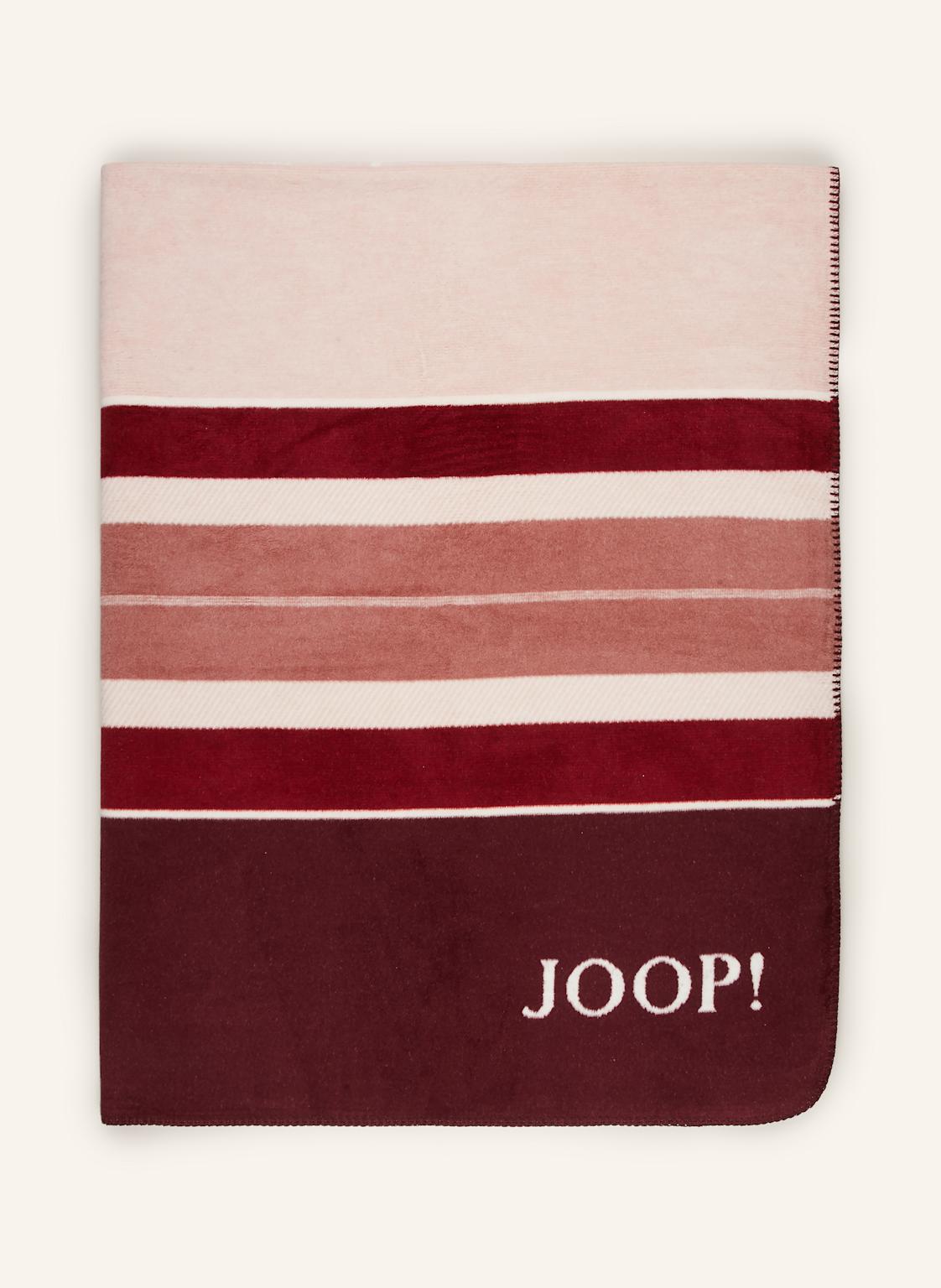Joop! Plaid Joop! Grate rot Joop! Plaid Joop! Grate rot von Joop!