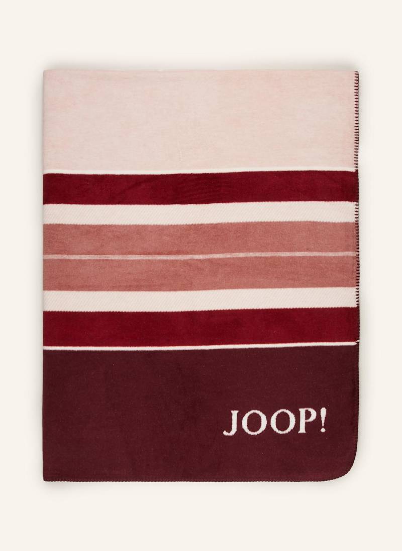 Joop! Plaid Joop! Grate rot von Joop!