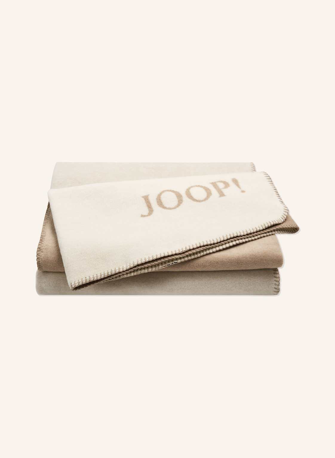 Joop! Plaid Split beige von Joop!