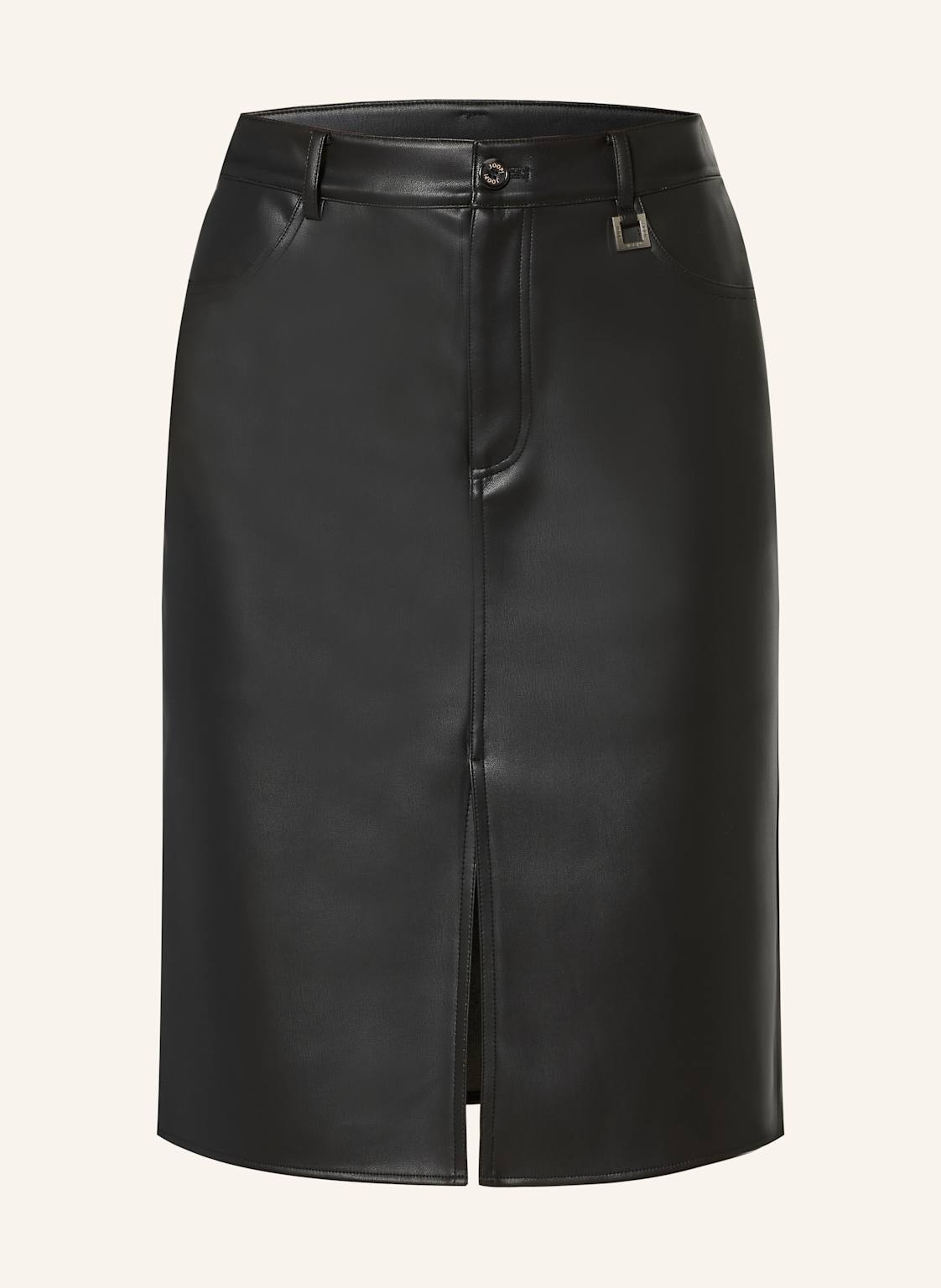 Joop! Rock Sabrina In Lederoptik schwarz von Joop!