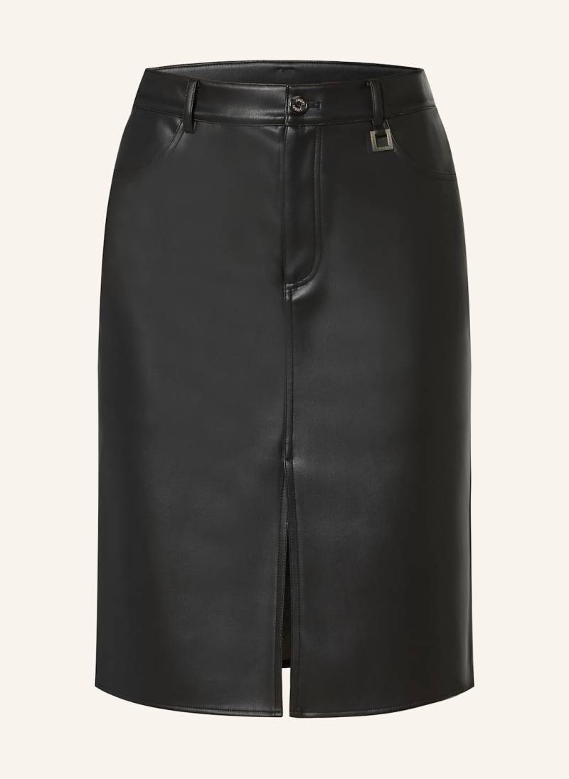 Joop! Rock Sabrina In Lederoptik schwarz von Joop!