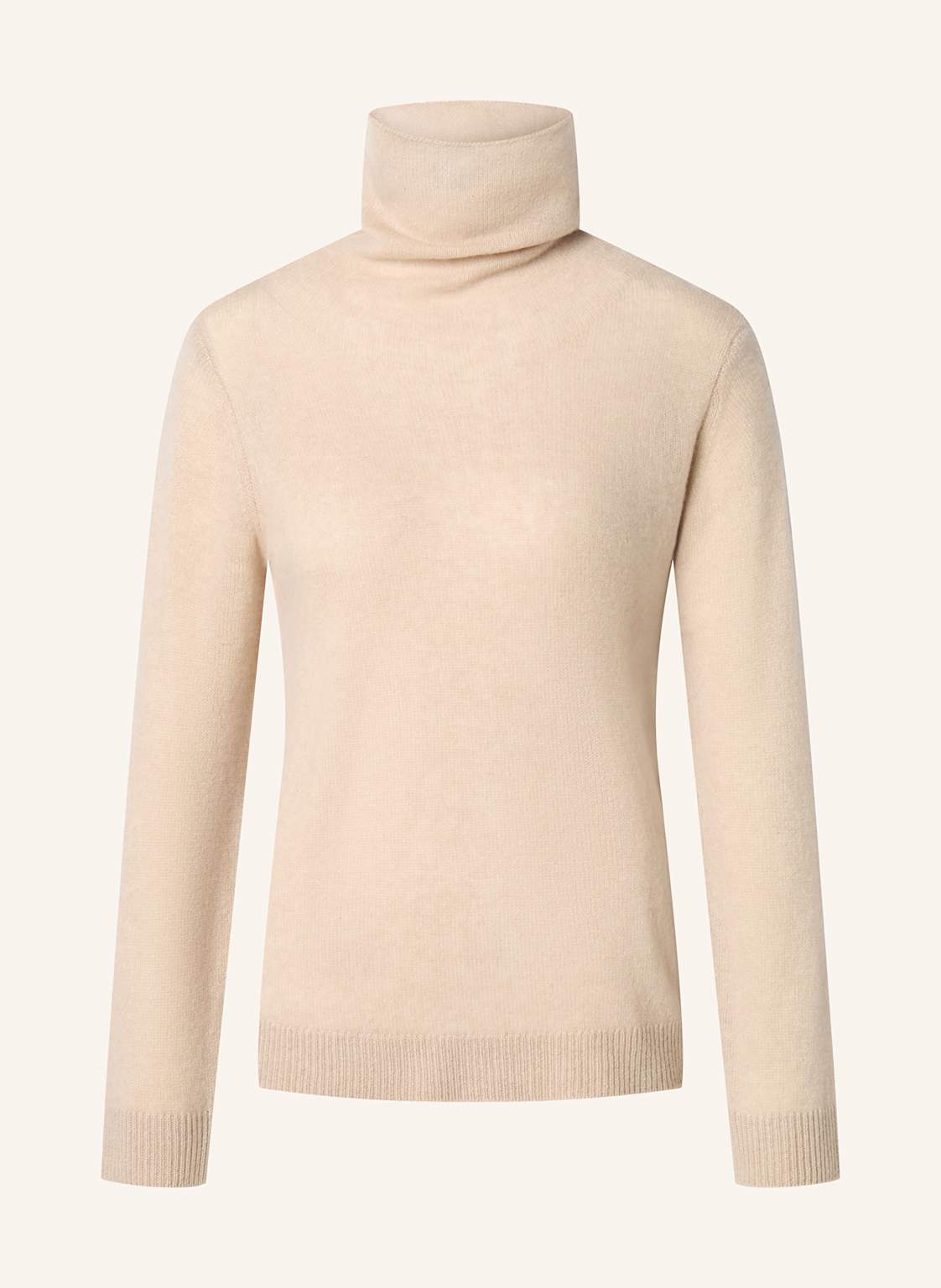Joop! Rollkragenpullover Aus Cashmere Mit Schmucksteinen beige von Joop!