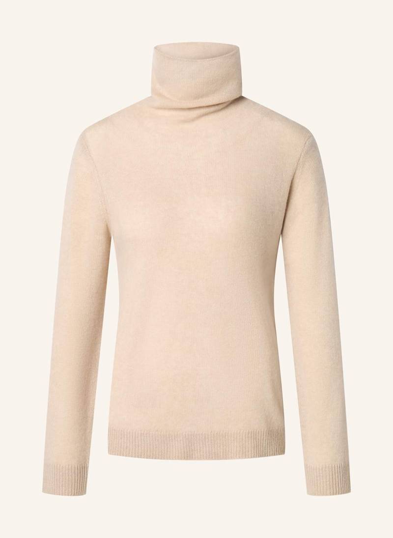 Joop! Rollkragenpullover Aus Cashmere Mit Schmucksteinen beige von Joop!