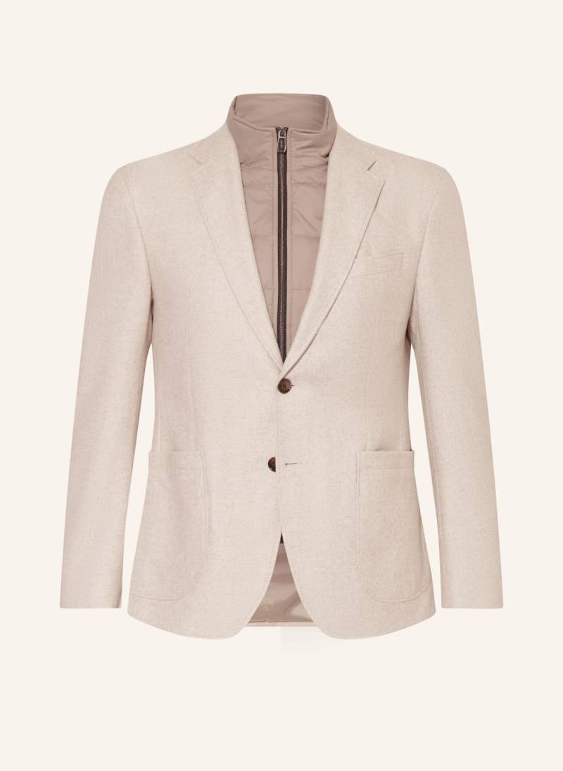 Joop! Sakko Hectic Slim Fit Mit Herausnehmbarer Blende beige von Joop!