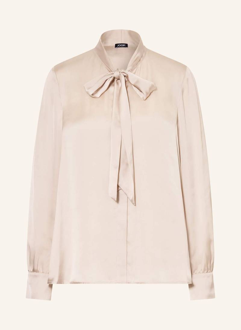 Joop! Schluppenbluse Aus Satin weiss von Joop!