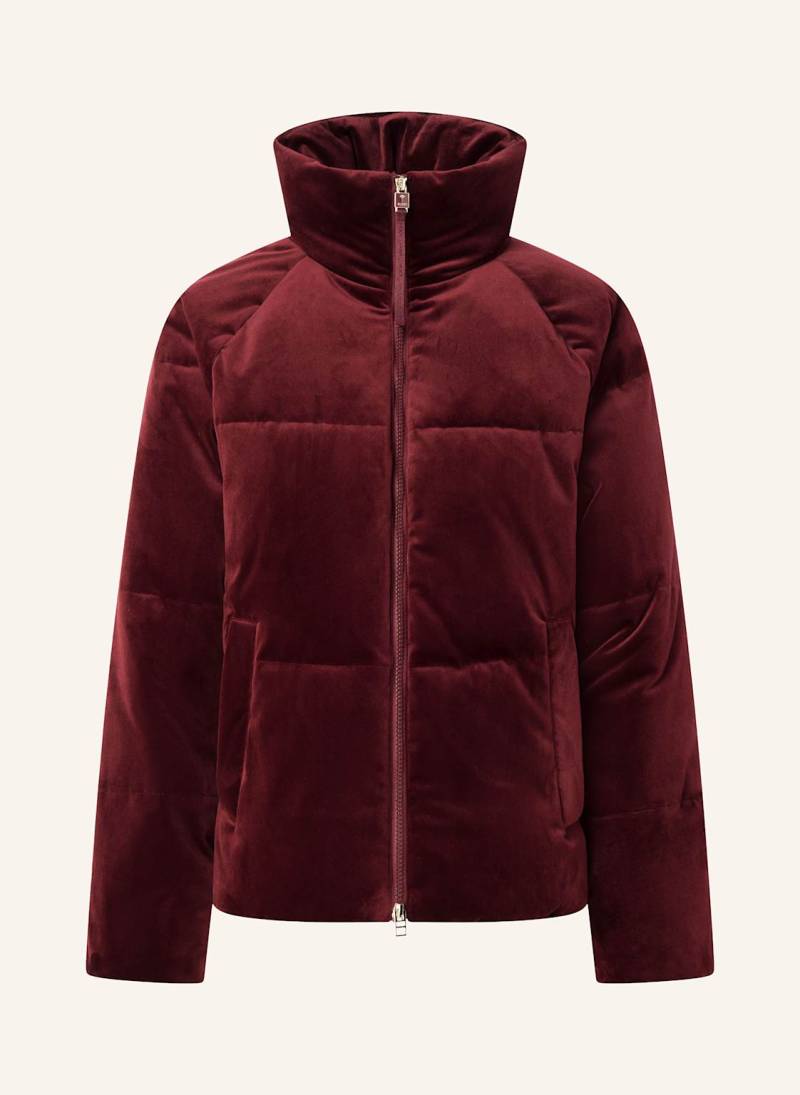 Joop! Steppjacke Oana Aus Samt rot von Joop!