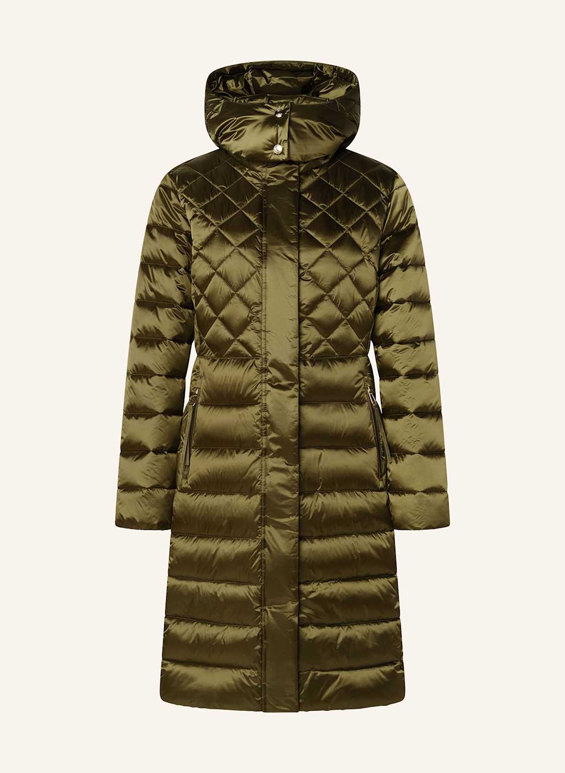 Joop! Steppmantel Constance Mit Abnehmbarer Kapuze gruen von Joop!