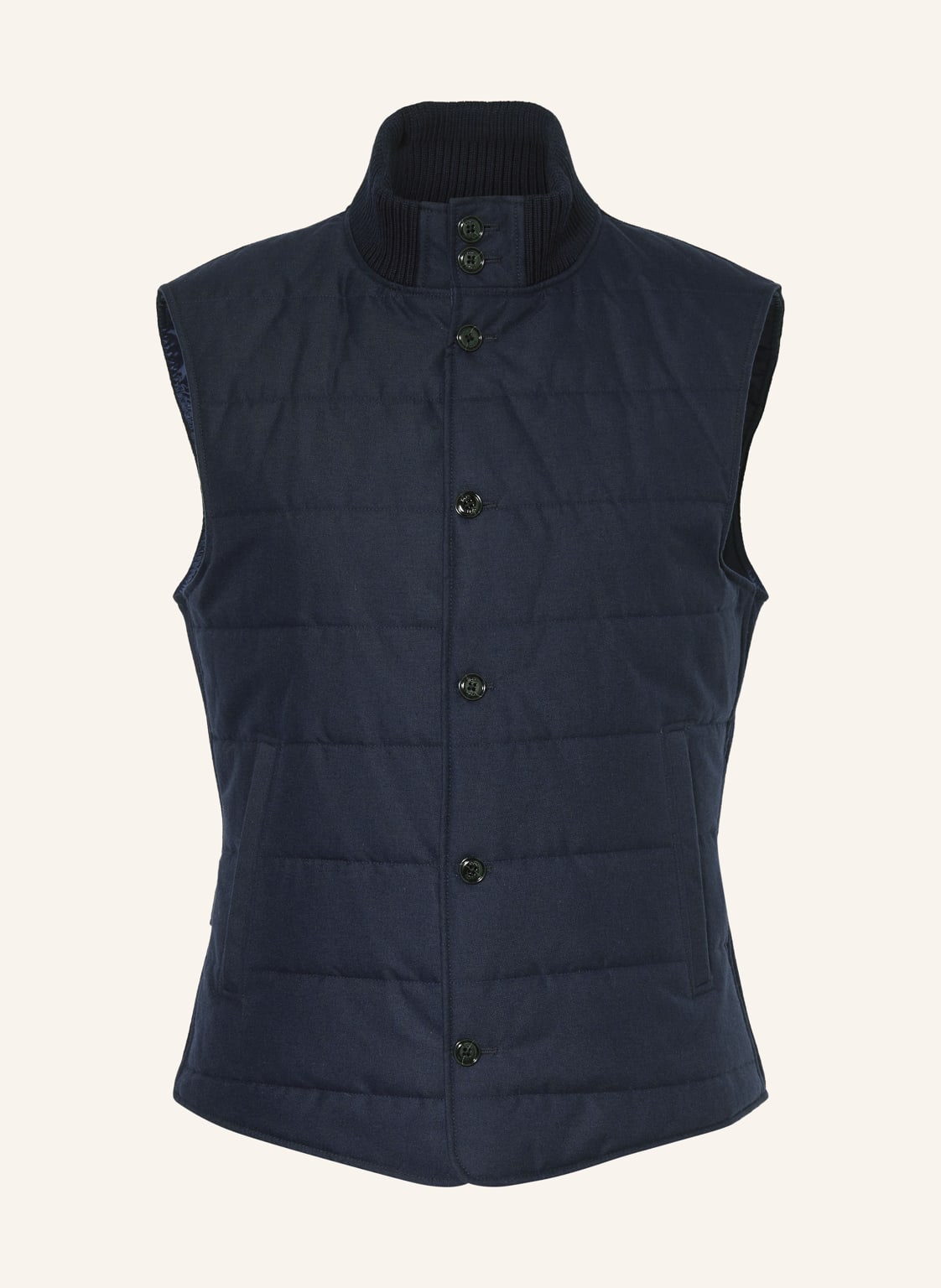 Joop! Steppweste Wermut Im Materialmix blau von Joop!