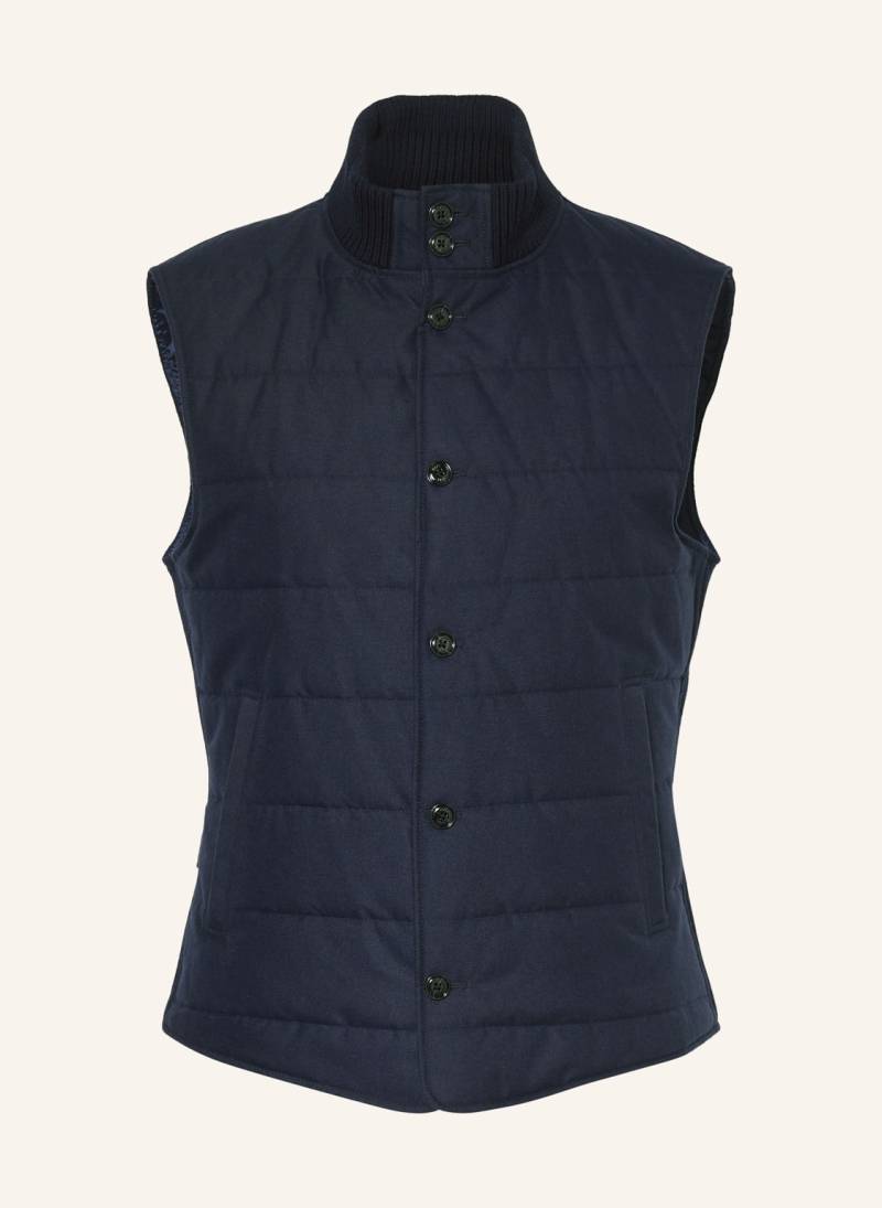 Joop! Steppweste Wermut Im Materialmix blau von Joop!