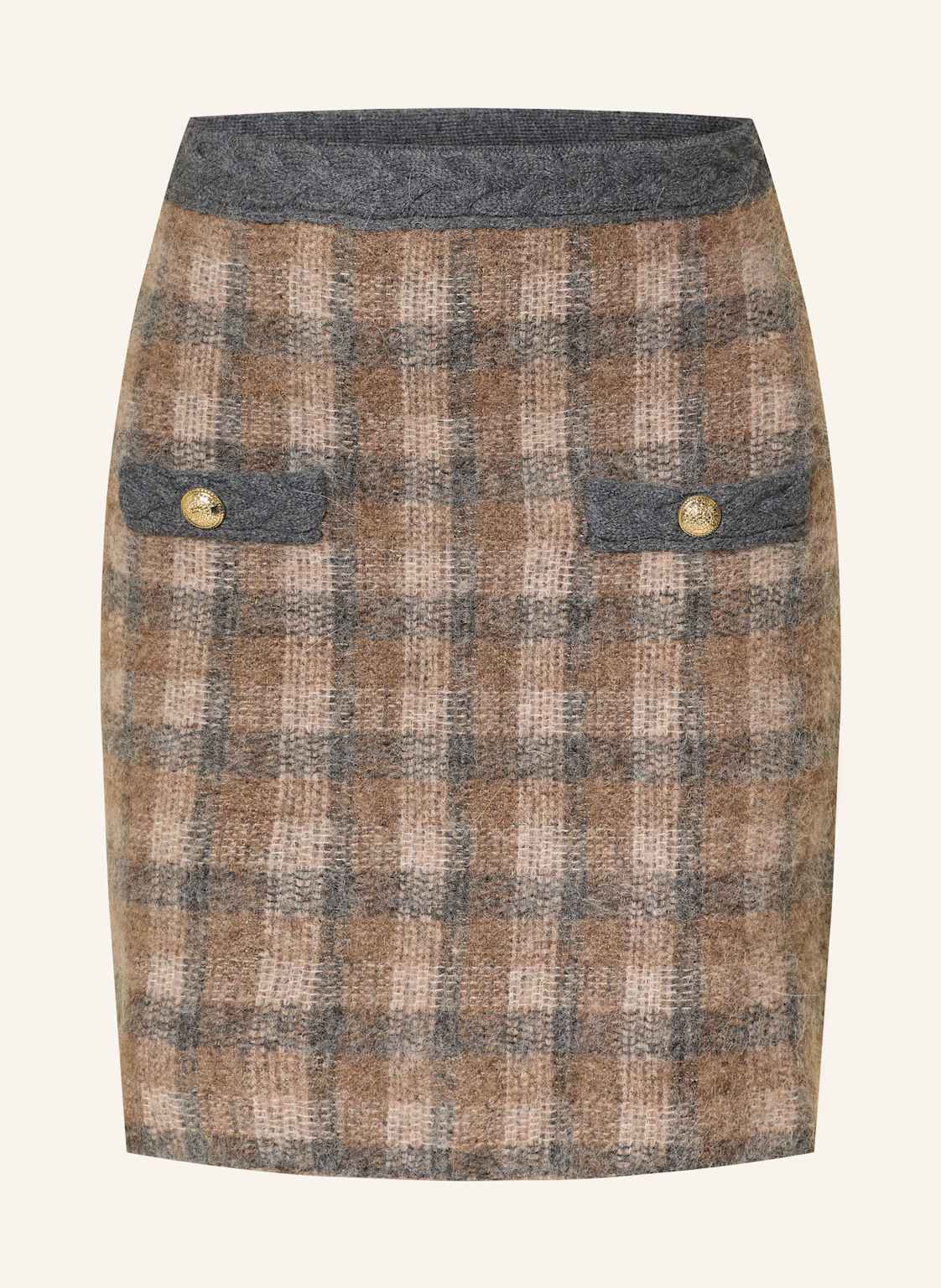 Joop! Strickrock Kanda Mit Alpaka braun von Joop!