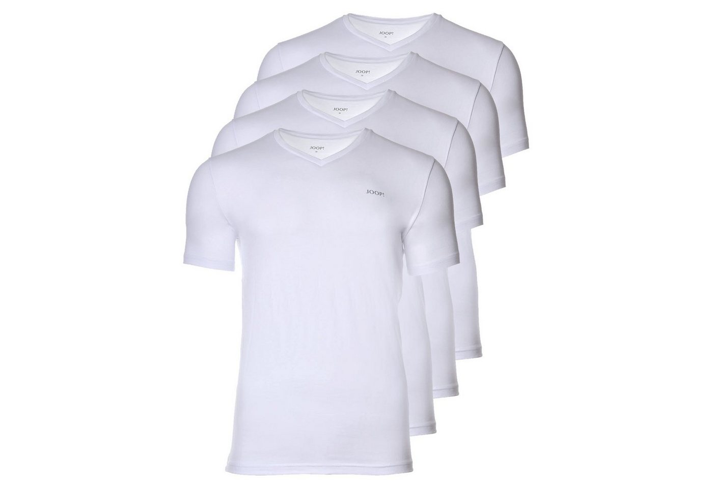 Joop! T-Shirt Herren Unterhemd, 4er Pack - T-Shirt, V-Neck von Joop!