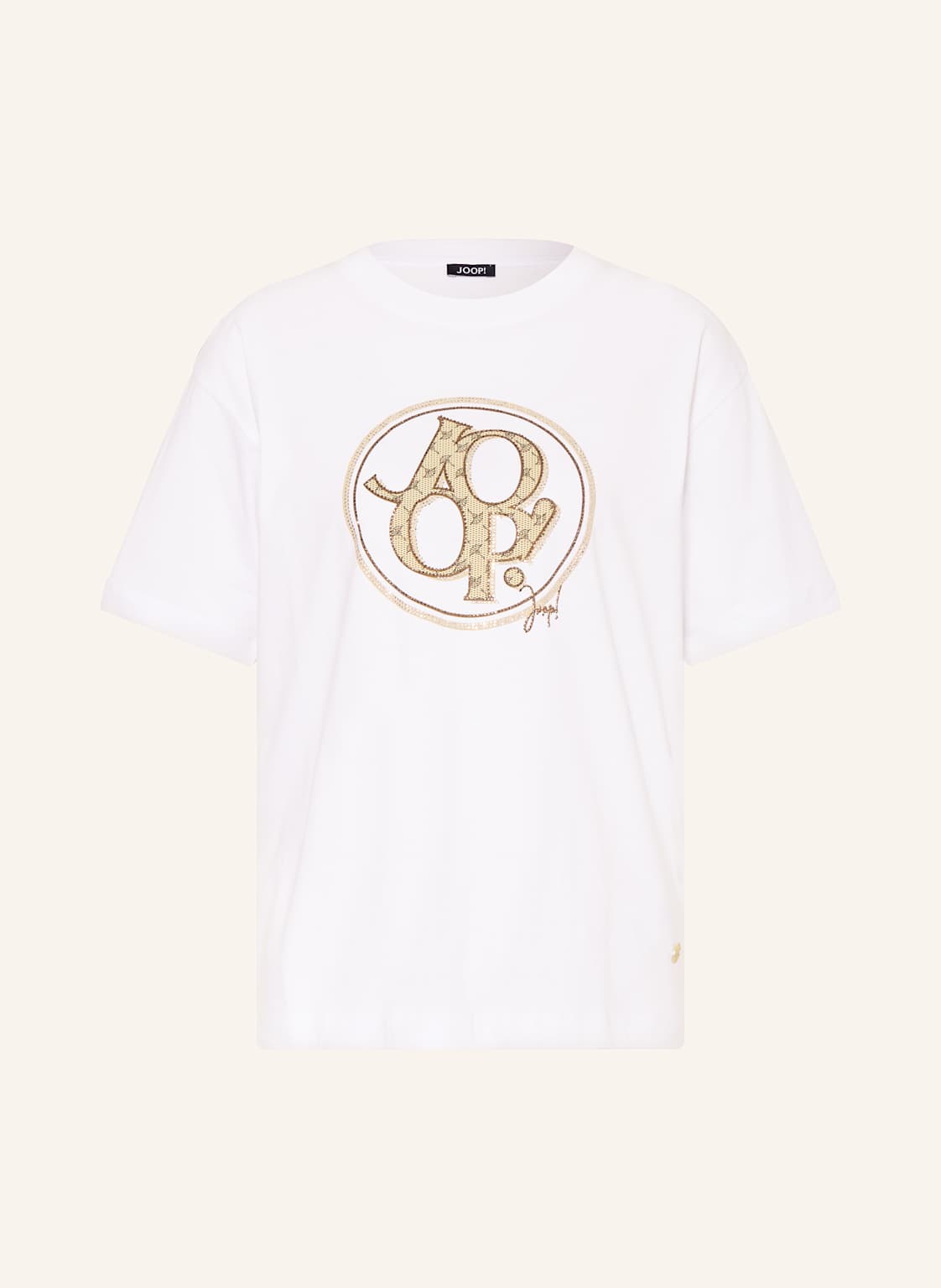 Joop! T-Shirt Tashi Mit Schmucksteinen weiss von Joop!