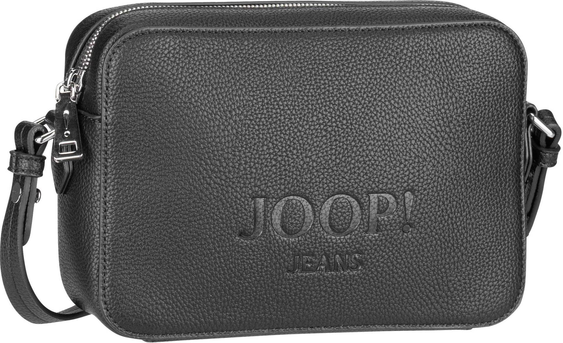 Joop Lettera 1.0 Cloe Shoulderbag SHZ  in Schwarz (2.1 Liter), Umhängetasche von Joop