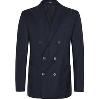 Joop! Zweireihiger Blazer mit dezenter Webstruktur, Slim Fit in 48 von Joop!