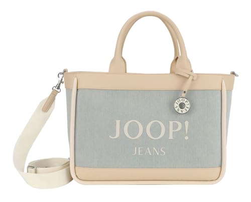 Joop! Jeans - yvette calduccio denim Handtasche für Damen in Hellblau, Maße 36x27,5x16,5 cm von Joop!