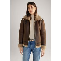 Lammfelljacke in Braun von Joop!