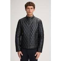 Leder-Steppjacke Boys in Schwarz von Joop!