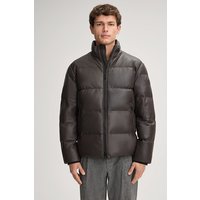 Leder-Steppjacke Loman in Dunkelbraun von Joop!
