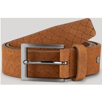 Ledergürtel in Cognac strukturiert von Joop!