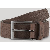 Ledergürtel in Dunkelbraun strukturiert von Joop!
