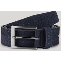 Ledergürtel in Navy strukturiert von Joop!