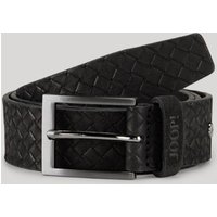 Ledergürtel in Schwarz strukturiert von Joop!