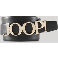 Ledergürtel in Schwarz/Gold von Joop!