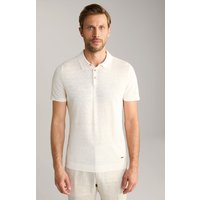 Leinenmix-Poloshirt Malioso in Offwhite von Joop!