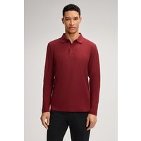 Polo-Longsleeve Bryson in Rot gemustert Polo-Longsleeve Bryson in Rot gemustert von Joop!