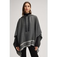 Poncho in Grau meliert von Joop!