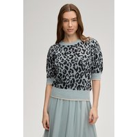 Pullover Kaston in Hellblau/Schwarz Leo von Joop!