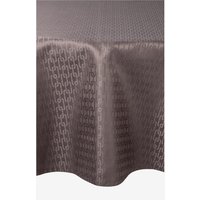 Runde Tischdecke JOOP! CHAINS ALLOVER, Ø 160 cm, Taupe von Joop!