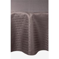 Runde Tischdecke JOOP! CHAINS ALLOVER, Ø 180 cm, Taupe von Joop!