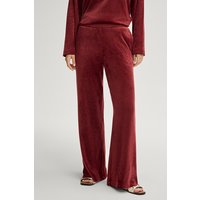 Samt-Loungewear-Hose in Dunkelrot von Joop!