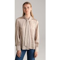 Satin-Bluse in Beige gemustert von Joop!