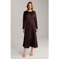 Satinkleid in Dunkelbraun von Joop!