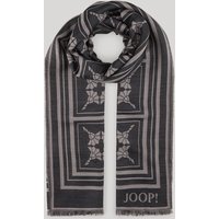 Cornflower Schal Federico in Schwarz/Grau gemustert von Joop!