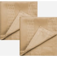 Serviette JOOP! CHAINS in Gold - 2er Set, 50 x 50 cm von Joop!