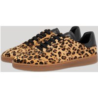 Sneaker Leo Isa in Beige/Braun gemustert von Joop!