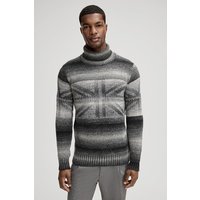 Strickpullover Urielo in Schwarz/Grau meliert von Joop!