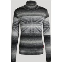 Strickpullover Urielo in Schwarz/Grau meliert Strickpullover Urielo in Schwarz/Grau meliert von Joop!