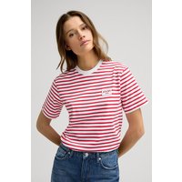 T-Shirt Teele in Rot/Weiß gestreift von Joop!