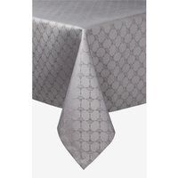 Tischdecke JOOP! Cornflower Allover in Platin, 150 x 270 cm von Joop!